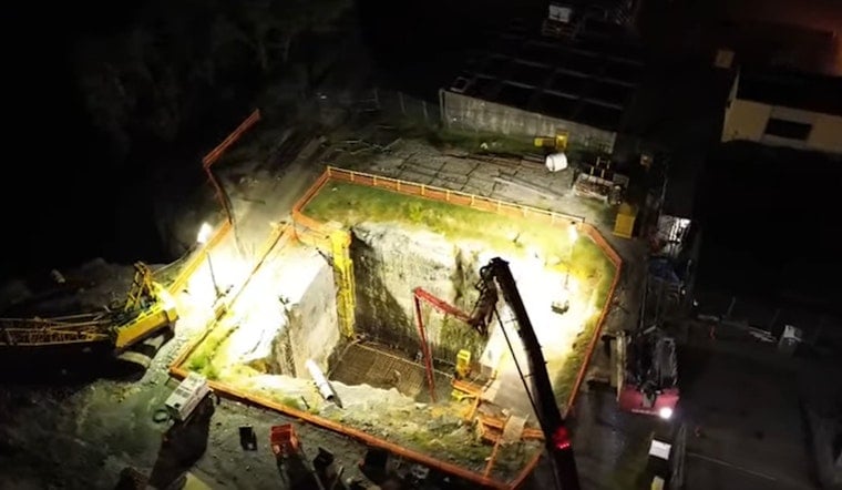 Gallatin Pours Concrete on Water Intake That Will Feed a Booming Sumner County
