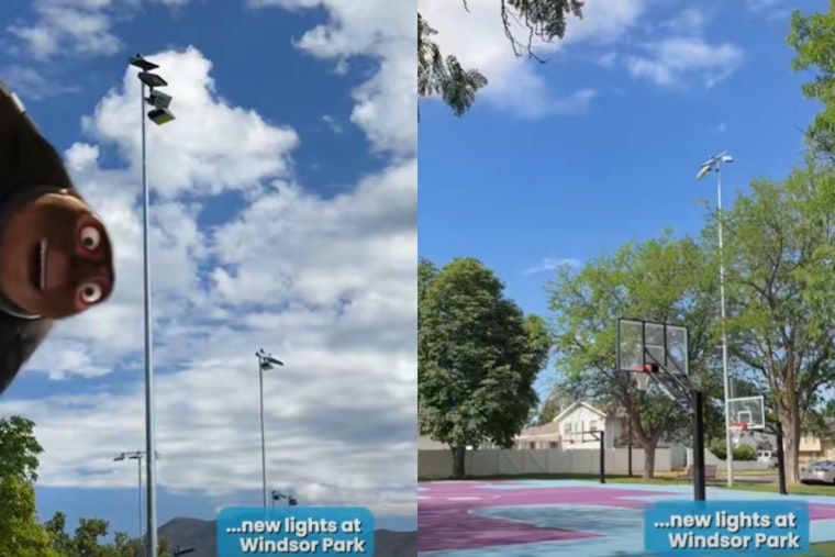 Game On After Dark: Orem’s Windsor Park Gets 12 New Sports Light Towers