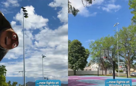 Game On After Dark: Orem’s Windsor Park Gets 12 New Sports Light Towers
