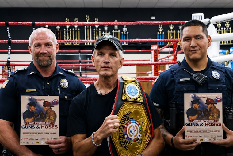 Garland Police Send Three Fighters to 25th Guns & Hoses Boxing Bout in Allen