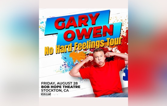 Gary Owen Brings 37-City Comedy Tour to Stockton's Historic Bob Hope Theatre