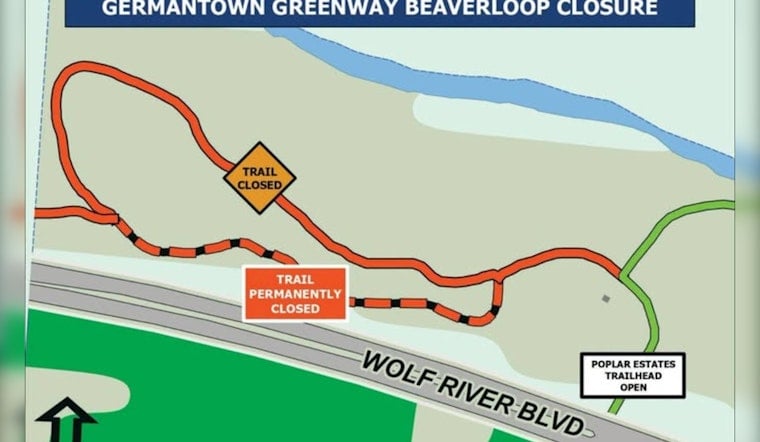 Germantown’s Beaver Loop Shortcut Shuts Thursday for Safer Greenway Makeover