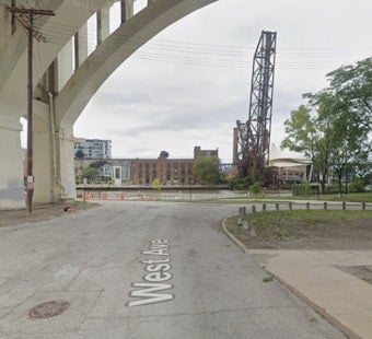 Giant Wooden Art Maze Lands at Cleveland's Canal Basin Park, Free to Explore