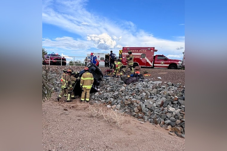 Golf Cart Flips Into Green Valley Arroyo, Trapping Rider Under Wreckage