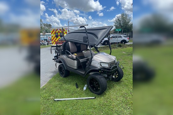 Golf Cart Rollover in Brooksville Senior Community Sends Rider to Trauma Center