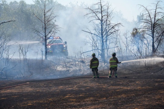Grass Fire Races Toward Northeast OKC Church, Cedar Grove Before Crews Stop It