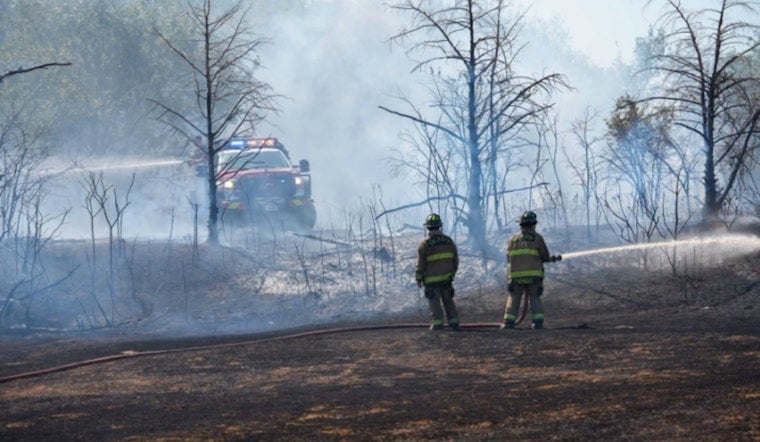 Grass Fire Races Toward Northeast OKC Church, Cedar Grove Before Crews Stop It