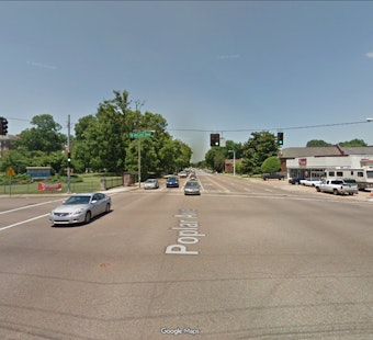 Gray Sedan Slams MATA Bus in Midtown, Driver Vanishes Down Poplar