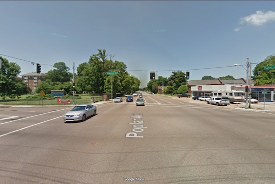 Gray Sedan Slams MATA Bus in Midtown, Driver Vanishes Down Poplar