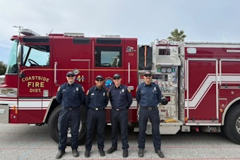 Half Moon Bay’s Engine 41 Rolls North To Battle Washington Wildfires