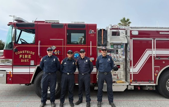 Half Moon Bay’s Engine 41 Rolls North To Battle Washington Wildfires
