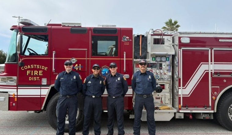 Half Moon Bay’s Engine 41 Rolls North To Battle Washington Wildfires