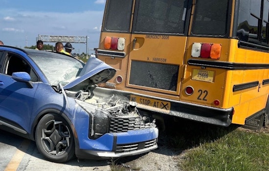 Harrison County Bus Driver's Illegal I-265 U-Turn Hurts 2 Volleyball Players
