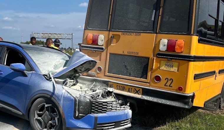 Harrison County Bus Driver's Illegal I-265 U-Turn Hurts 2 Volleyball Players