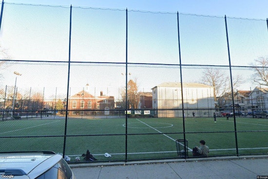 Harrison High School Unveils New Mini Soccer Pitch After World Cup Ran Through Town