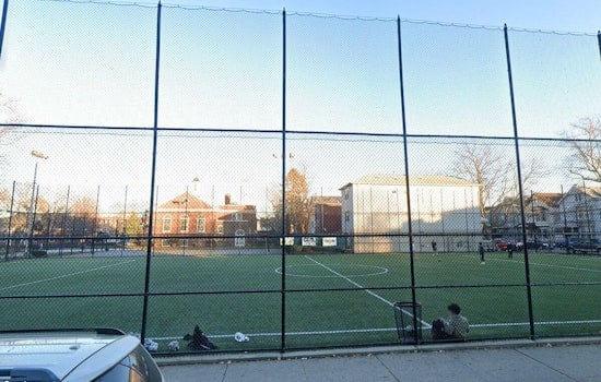 Harrison High School Unveils New Mini Soccer Pitch After World Cup Ran Through Town