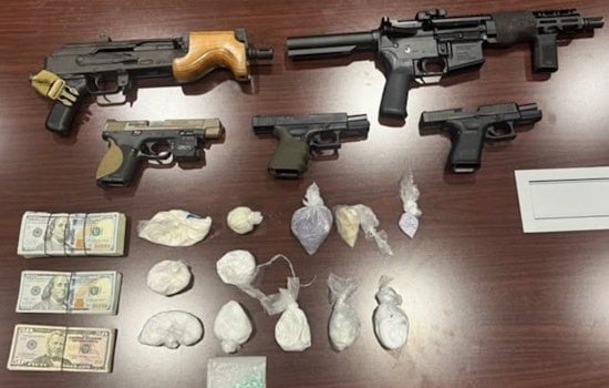 Harrison Township Drug Raid Nets Four Arrests, Fentanyl and Stolen Guns