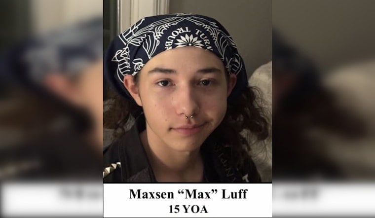 Hays County Deputies Search for Missing San Marcos Teen Maxsen Luff, 15