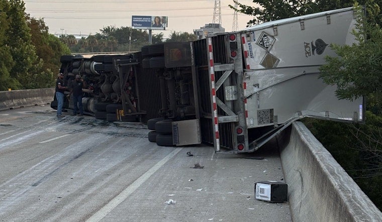 Hazmat Truck Mayhem at La Porte Interchange Paralyzes SH 146 Southbound