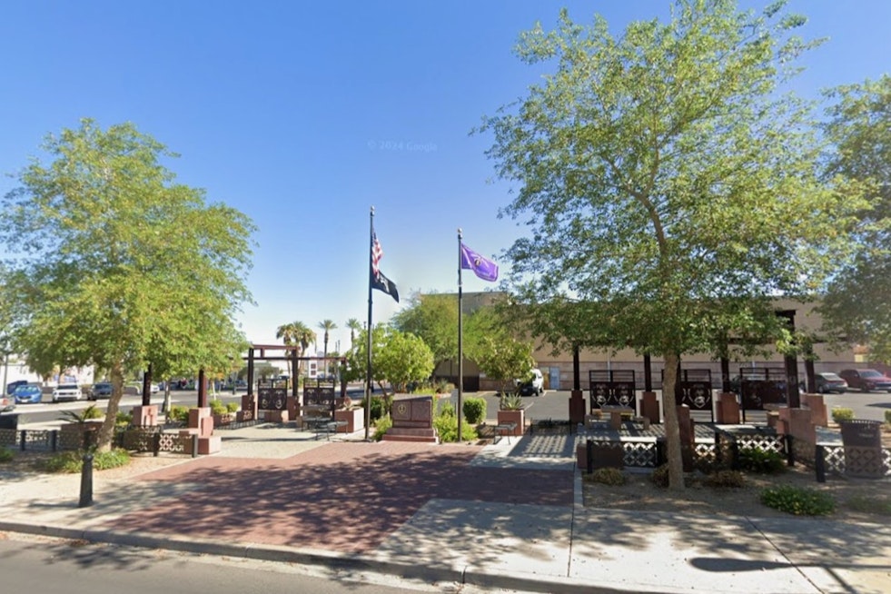 Henderson Marks National Purple Heart Day at Plaza Honoring Combat-Wounded Veterans