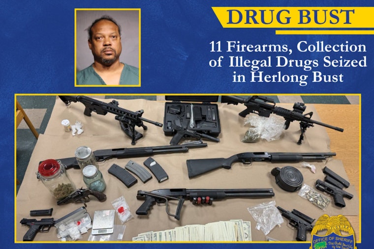 Herlong Drug House Raid Nets 11 Guns, Fentanyl After Neighbors Tip Off JSO