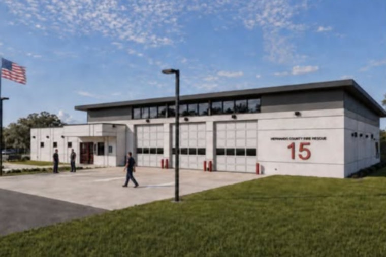 Hernando County Fire Station 15 Groundbreaking Near Weeki Wachee
