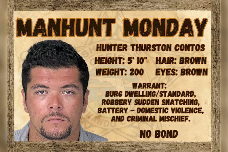 Hernando Deputies Hunt No-Bond Suspect in Burglary, Domestic Battery Case