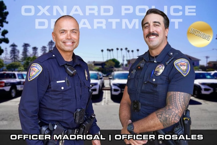 Hero Oxnard Cops Honored for Saving Woman in Neck-Stabbing Attack