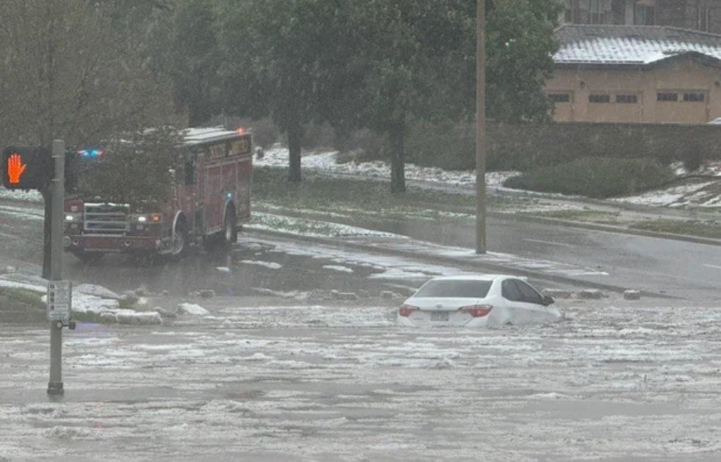 Hidden Hail Traps Drivers as Flash Floods Swamp South Metro Denver