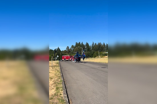 Highway 26 Horror: Sandy Biker Trapped Between Cars, Airlifted After 3-Vehicle Crash