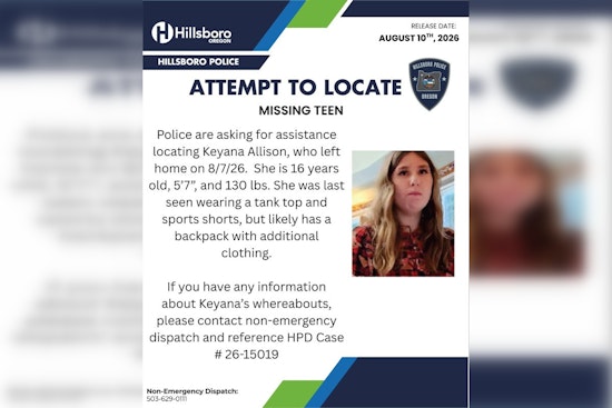 Hillsboro Police Search for Missing Teen Keyana Allison, 16, After Alarming Note