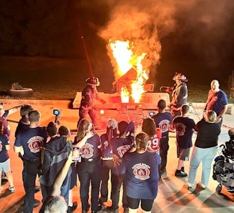 Hoffman Estates Firefighters Teach Rescue Skills to Students With Disabilities