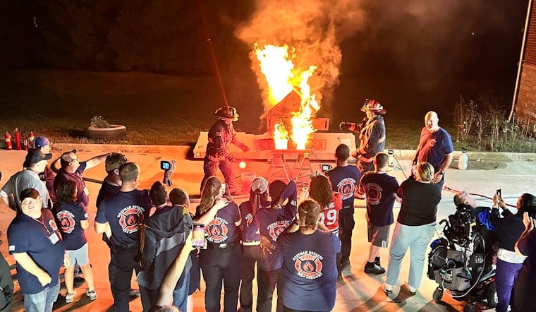 Hoffman Estates Firefighters Teach Rescue Skills to Students With Disabilities