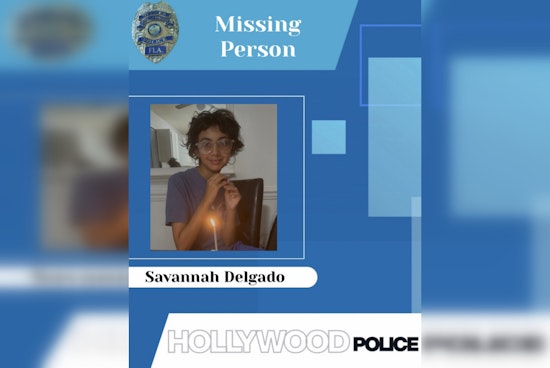Hollywood Police Search for 15-Year-Old Savannah Delgado, Missing Since 1 A.M.