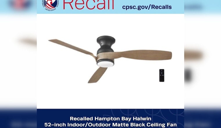 Home Depot Recalls 9,460 Ceiling Fans After Blades Fly Off in 11 Incidents