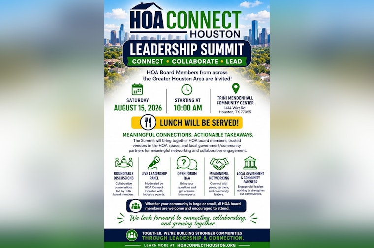 Houston HOA Leaders Summit Tackles E-Bike Danger and Rising Dues