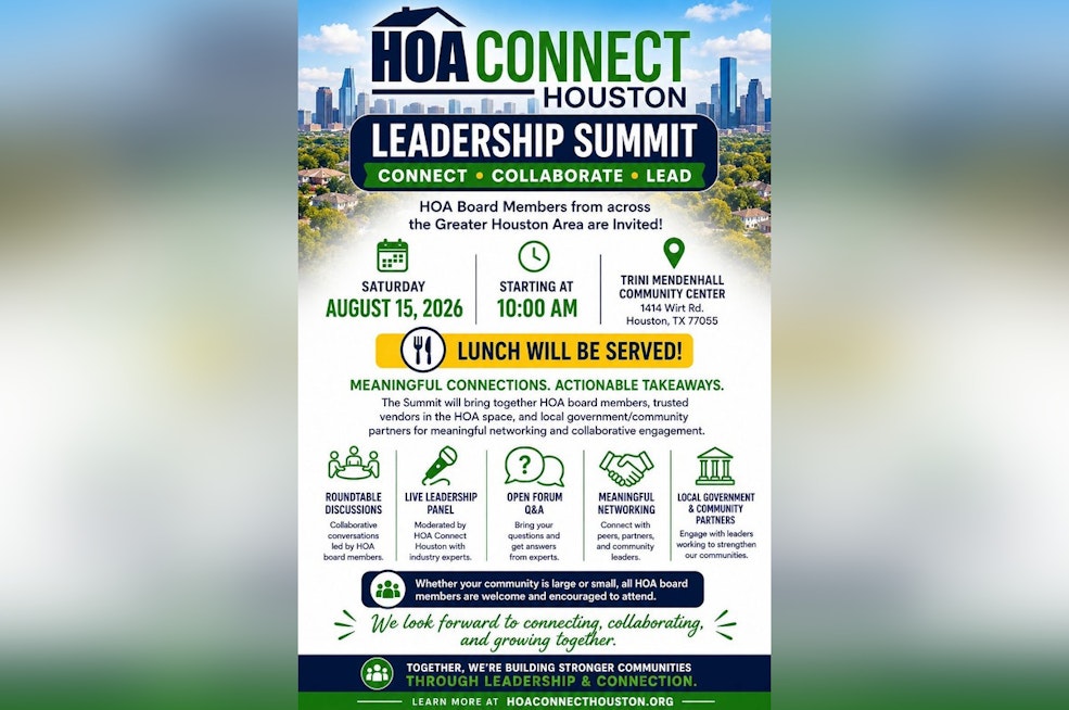 Houston HOA Leaders Summit Tackles E-Bike Danger and Rising Dues