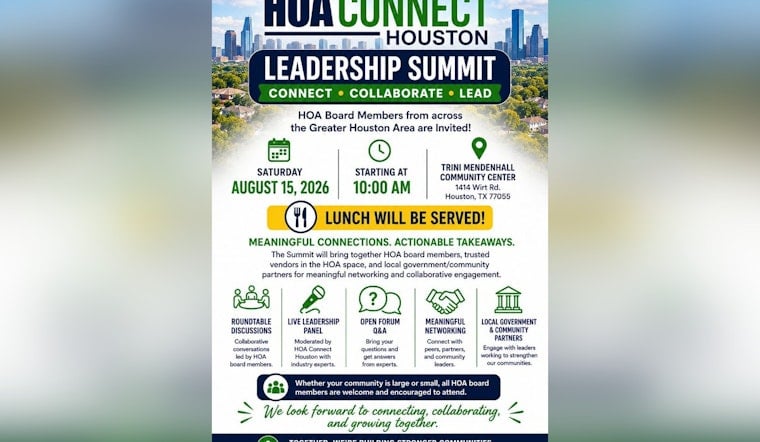 Houston HOA Leaders Summit Tackles E-Bike Danger and Rising Dues