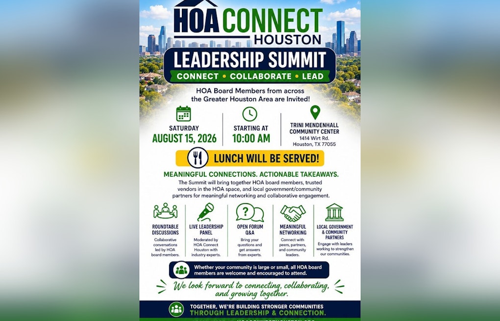 Houston HOA Leaders Summit Tackles E-Bike Danger and Rising Dues