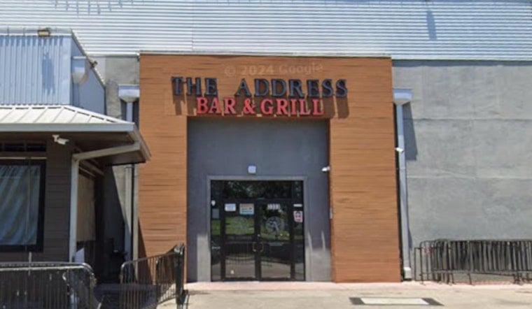 Houston's The Address Bar and Grill Closing After Nine-Year Run