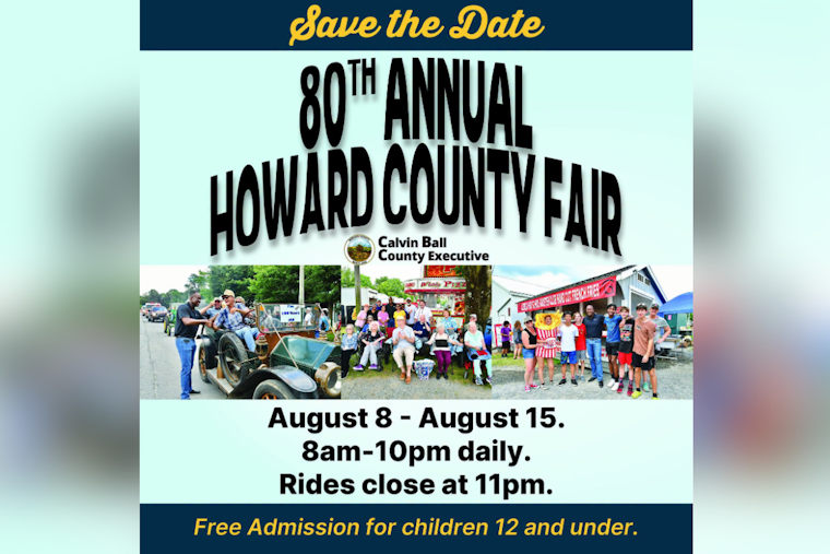 Howard County Fair Returns Aug. 8 With Rides, Livestock And Eats