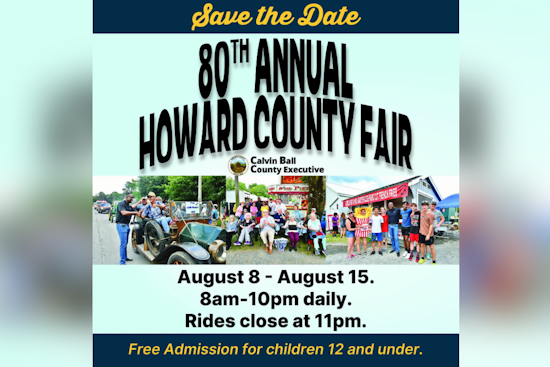 Howard County Fair Returns Aug. 8 With Rides, Livestock And Eats