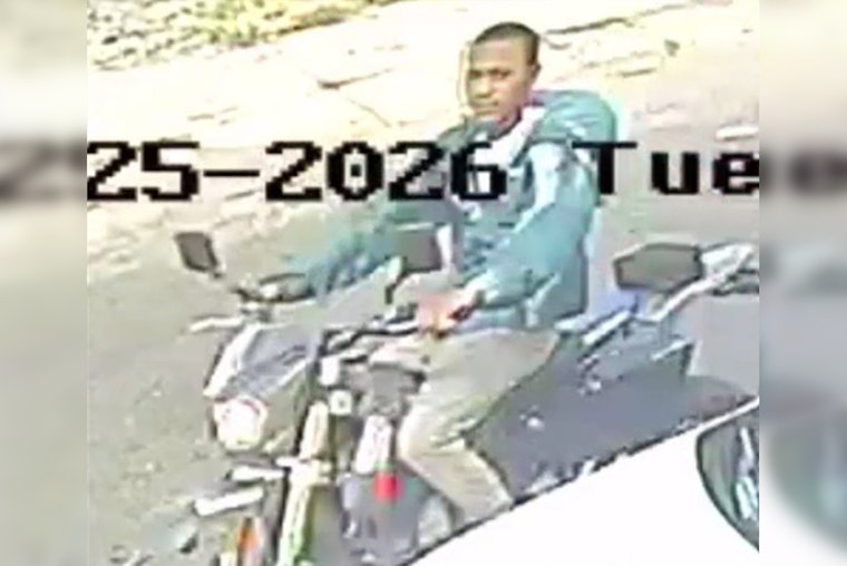 Hunting Park Motorcyclist Runs Over Officer's Foot, Flees on Sidewalk