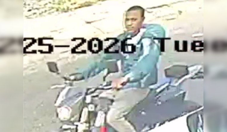 Hunting Park Motorcyclist Runs Over Officer's Foot, Flees on Sidewalk