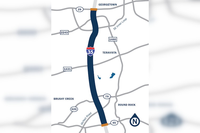 I-35 Widening Between Round Rock and Georgetown Could Uproot a Bat Colony