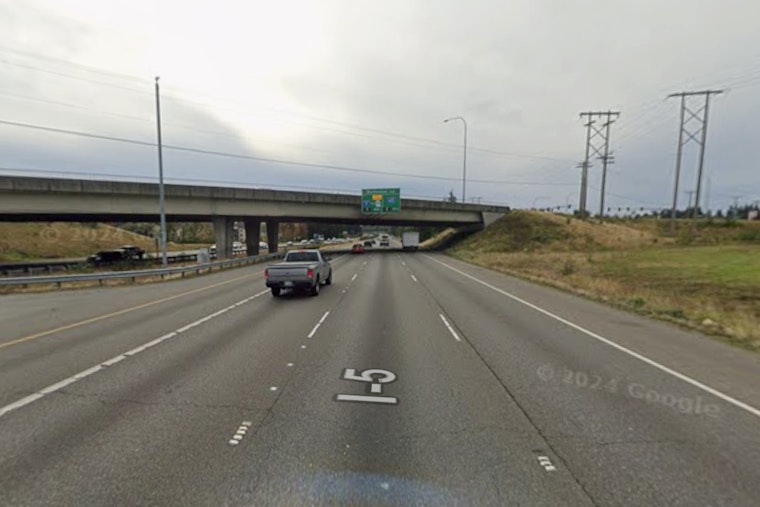 I-5 Shut Down in Both Directions at 128th Street SW as Trooper Talks Down Man on Ledge