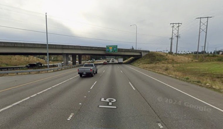 I-5 Shut Down in Both Directions at 128th Street SW as Trooper Talks Down Man on Ledge