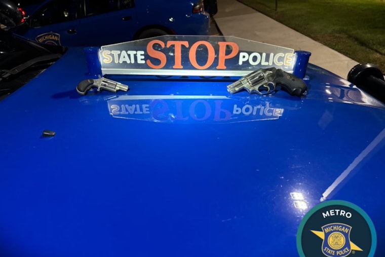 I-75 Speeder Near Sashabaw Road Caught With Two Loaded Guns, Third DUI