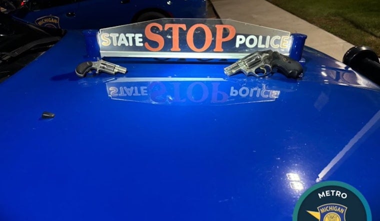 I-75 Speeder Near Sashabaw Road Caught With Two Loaded Guns, Third DUI