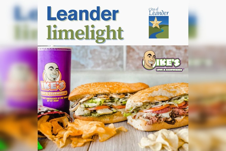 Ike's Love & Sandwiches Files Plans for Leander's New Northline Downtown